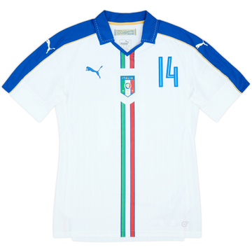 2016-17 Italy Away Shirt #14 - 8/10 - (M)