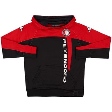 2007-08 Feyenoord Kappa Hooded Sweat Top - 8/10 - (S)