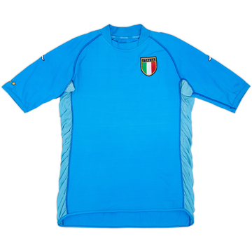 2002 Italy Home Shirt - 4/10 - (L)