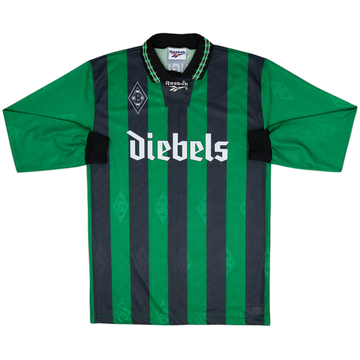 1995-96 Borussia Monchengladbach Away L/S Shirt - 8/10 - (M)