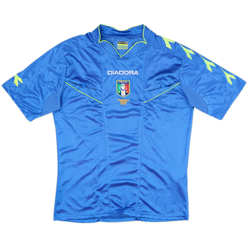 2013-14 Italy Diadora Referee Shirt - 9/10 - (M)