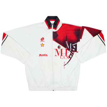 1993-94 AC Milan Lotto Track Jacket - 8/10 - (XL)