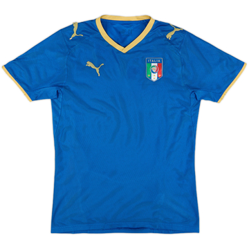 2007-08 Italy Home Shirt - 5/10 - (XL.Boys)