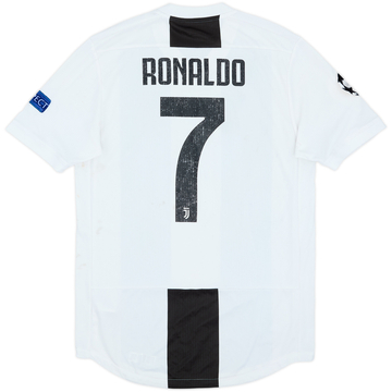 2018-19 Juventus Authentic Home Shirt Ronaldo #7 - 5/10 - (M)