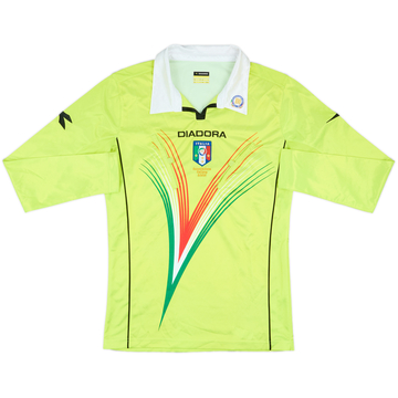 2011-12 Italy Diadora Referee L/S Shirt - 9/10 - (S)