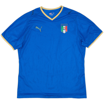 2007-08 Italy Home Shirt - 4/10 - (L)