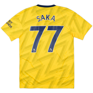 2019-20 Arsenal Away Shirt Saka #77 - 10/10 - (S)