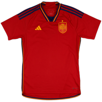 2022-23 Spain Home Shirt - 9/10 - (M)