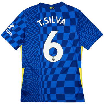 2021-22 Chelsea Home Shirt T.Silva #6 - 10/10 - (S)