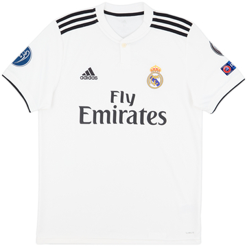 2018-19 Real Madrid Home Shirt - 9/10 - (M)