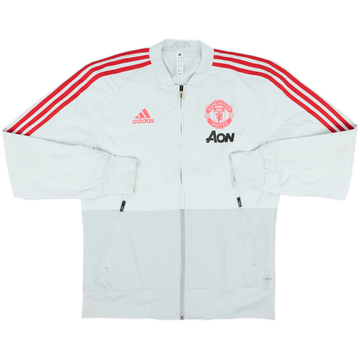 2018-19 Manchester United adidas Track Jacket - 8/10 - (S)