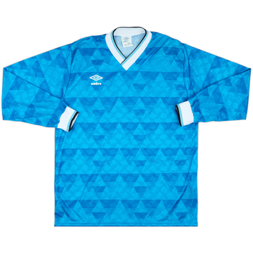 1990s Umbro Template L/S Shirt - 8/10 - (L)