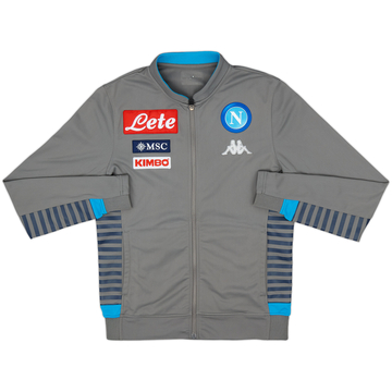 2019-20 Napoli Kappa Hooded Track Jacket - 8/10 - (S)