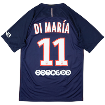 2016-17 Paris Saint-Germain Home Shirt Di Maria #11 - 6/10 - (S)