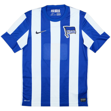 2012-13 Hertha Berlin Home Shirt - 4/10 - (S)