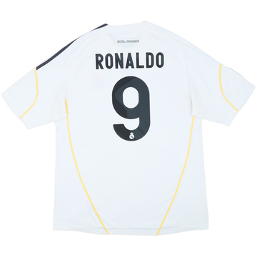 2009-10 Real Madrid Home Shirt Ronaldo #9 - 5/10 - (XL)