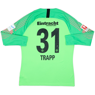 2018-19 Eintracht Frankfurt GK Shirt Trapp #31 - 6/10 - (XL)