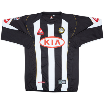 2004-05 Udinese Home L/S Shirt Alberto #22 - 4/10 - (XL)