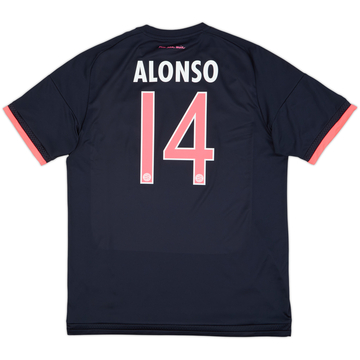 2015-16 Bayern Munich Third Shirt Alonso #14 - 7/10 - (L)