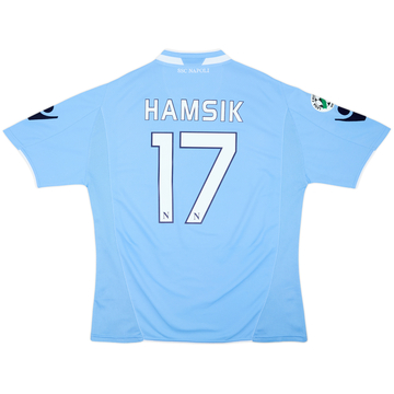 2009-10 Napoli Home Shirt Hamsik #17 - 7/10 - (L)