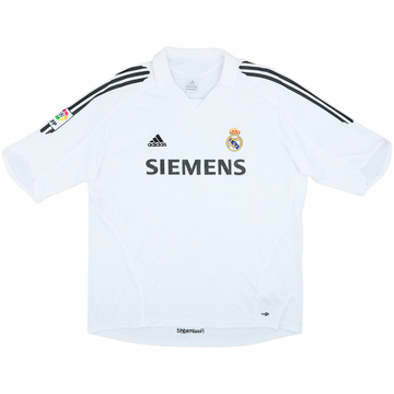 2005-06 Real Madrid Home Shirt - 5/10 - (XXL)