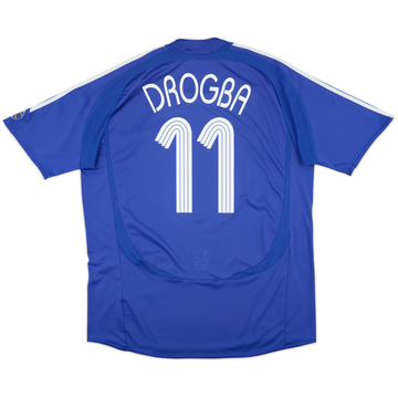 2006-08 Chelsea Home Shirt Drogba #11 - 4/10 - (XL)