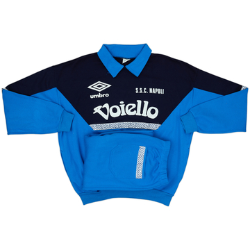 1991-93 Napoli Umbro Tracksuit - 9/10 - (L)