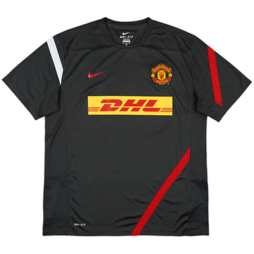2012-13 Manchester United Nike Training Shirt - 9/10 - (XL)