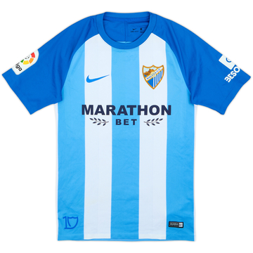 2017-18 Malaga Home Shirt - 6/10 - (S)