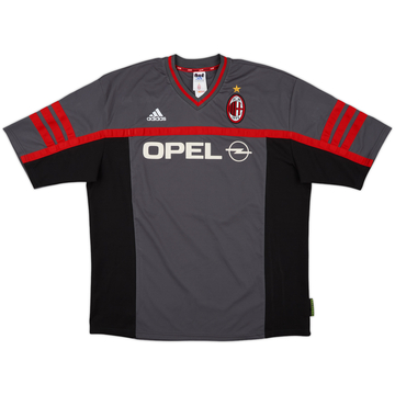 2000-01 AC Milan adidas Training Shirt - 8/10 - (XL)
