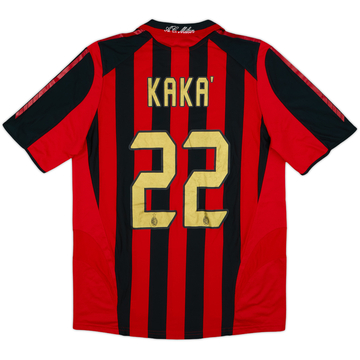 2005-06 AC Milan Home Shirt Kaka #22 - 8/10 - (M)