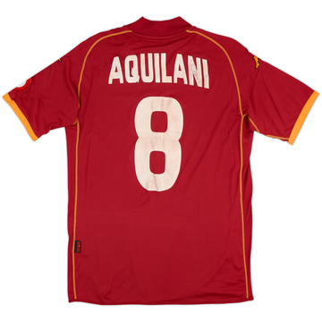 2008-09 Roma Home Shirt Aquilani #8 - 6/10 - (S)
