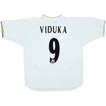 2000-02 Leeds United Home Shirt Viduka #9 - 6/10 - (L)