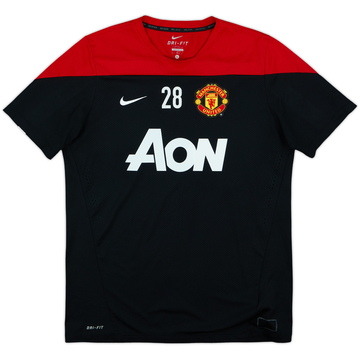 2014-15 Manchester United Nike Player Issue Training Shirt #28 - 6/10 - (L)