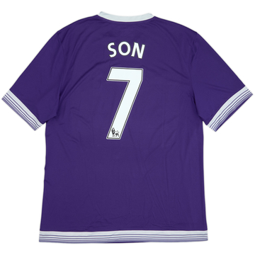 2015-16 Tottenham Third Shirt Son #7 - 8/10 - (XXL)