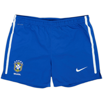 2010-11 Brazil Home Shorts - 5/10 - (M)