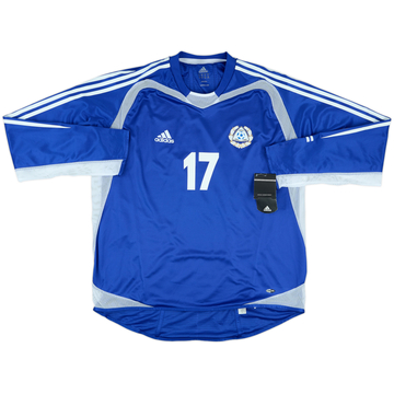2004-06 Finland Player Issue Away L/S Shirt #17 (XL)