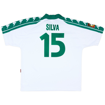 2001-02 Werder Bremen Match Issue Away Shirt Silva #15