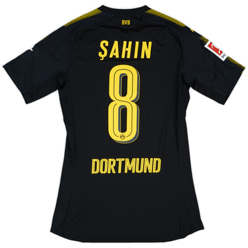 2017-18 Borussia Dortmund Match Issue Away Shirt Sahin #8