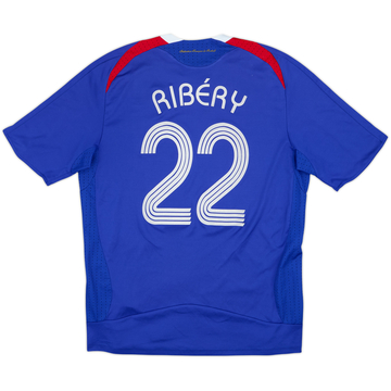 2007-08 France Home Shirt Ribery #22 - 7/10 - (L)