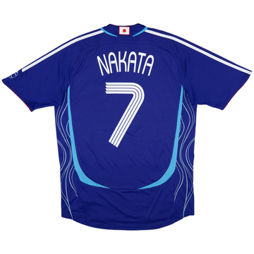 2006-08 Japan Home Shirt Nakata #7 - 7/10 - (L)