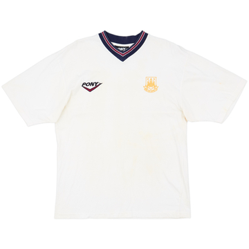 1993-95 West Ham Pony Cotton Tee - 6/10 - (XL)