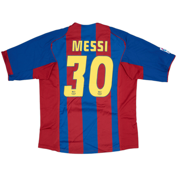 2004-05 Barcelona Away Shirt Messi #30 - 8/10 - (XL)