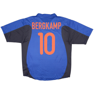 2000-02 Netherlands Away Shirt Bergkamp #10 - 8/10 - (L)