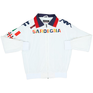 2012-13 Cagliari Kappa Track Jacket - 6/10 - (M)