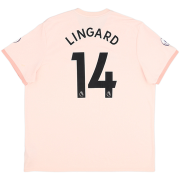 2018-19 Manchester United Away Shirt Lingard #14 - 5/10 - (XXL)