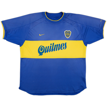 2000-01 Boca Juniors Home Shirt - 5/10 - (XL)
