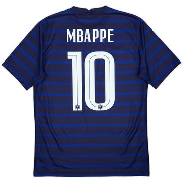 2020-21 France Home Shirt Mbappe #10 - 8/10 - (M)