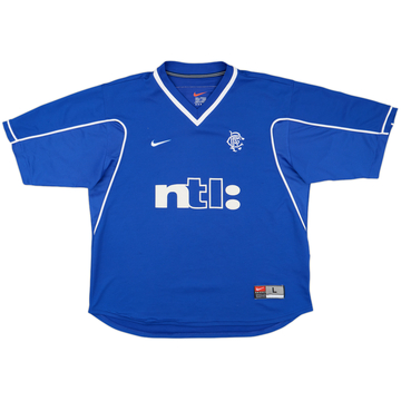 1999-01 Rangers Home Shirt - 7/10 - (L)