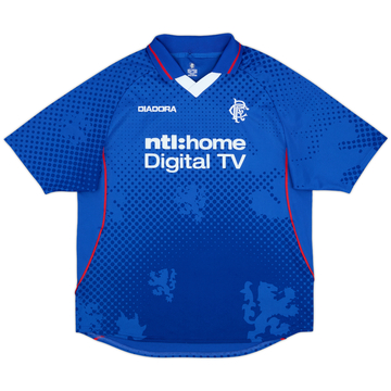 2002-03 Rangers Home Shirt - 10/10 - (L)